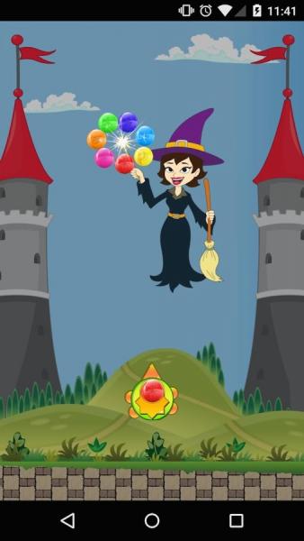 Bubble Shooter Witch