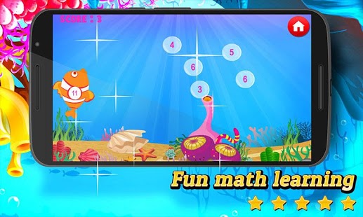 [Free] Math Fish Eat Numbers