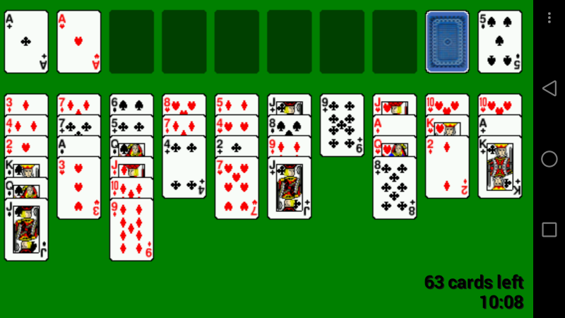 [Free] Simple Forty Thieves Solitaire