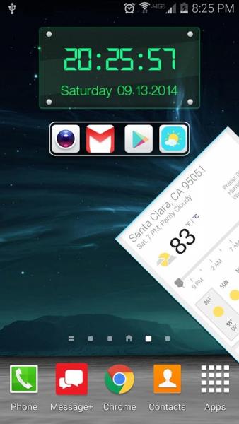 [Free] Digital Clock Widget