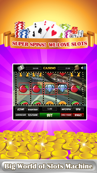 Aaa Mega 5 In 1 Free World Vegas Style Casino Slots Game