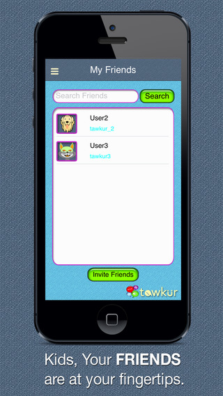 Tawkur Communication App For Kids