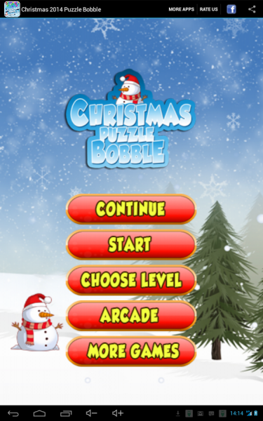 Christmas Puzzle Bobble