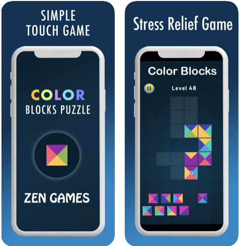 ZEN GAMES: COLOR BLOCKS PUZZLE[Free][Game]