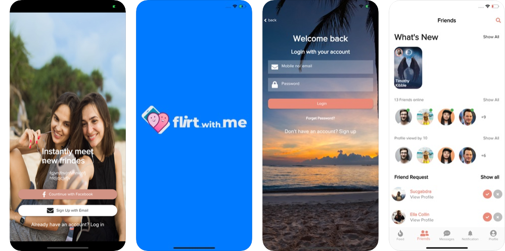 Flirtwithme - Online Dating App for Making Friends